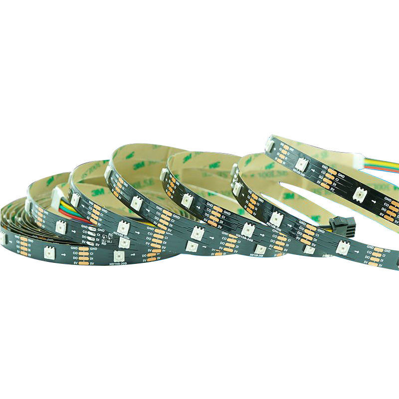DC5V Fastest HD108 IC Individually Addressable RGB Flexible LED Tape Light - Waterproof Optional - 16.4Ft 150LEDs DC5V Fastest HD108 IC Individually Addressable RGB Flexible LED Tape Light - Waterproof Optional - 16.4Ft 150LEDs